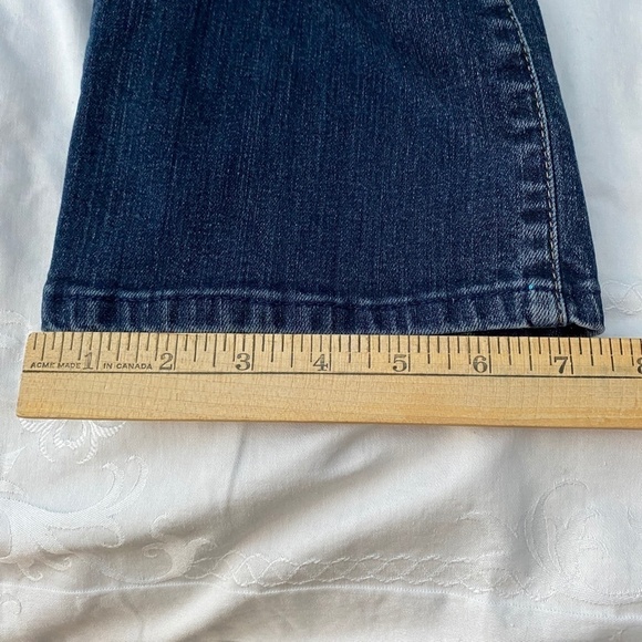 Lauren Ralph Lauren Women's High-Rise Blue Jeans Dark Wash Denim Size 8 Casual - Picture 13 of 14